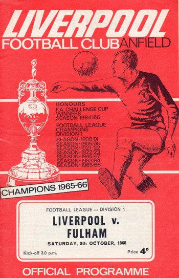 Match programme